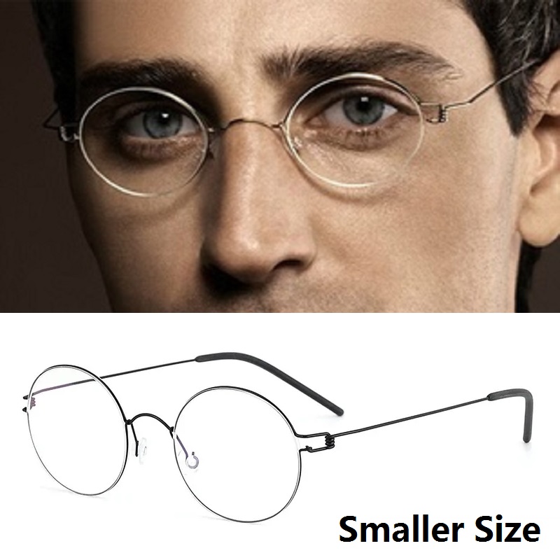 Men Accessories Korea - Denmark Design Small Round Glasses Frame