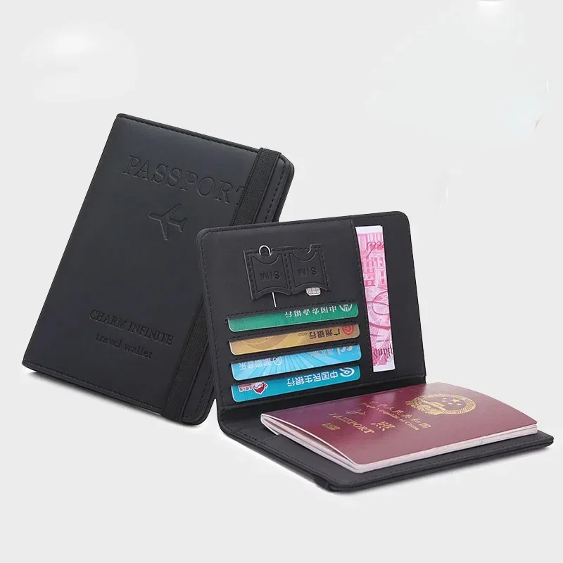 Men Accessories Box - Women Men Travel Passport Holder Cover