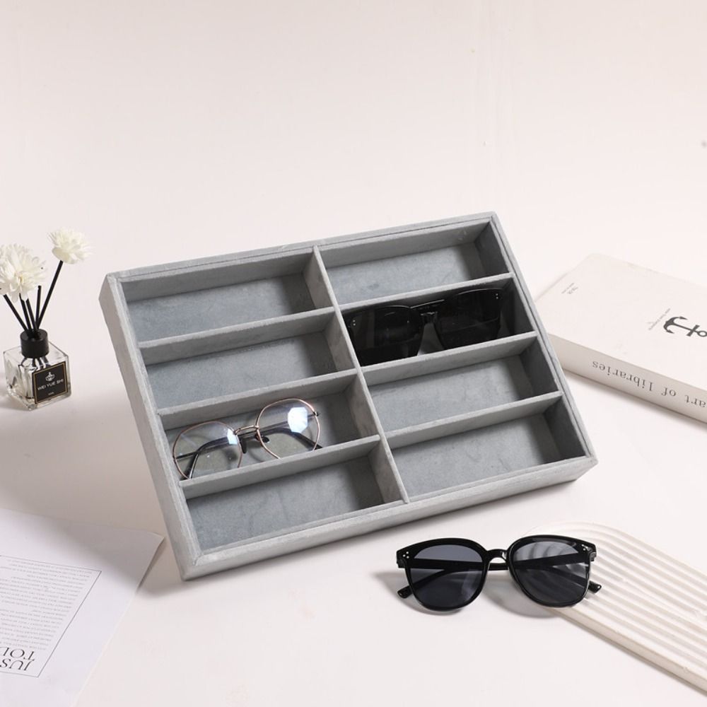 8 Grids Sunglass Organizer Gla - Men'S Accessories Organizer Tray ulasan dan harga
