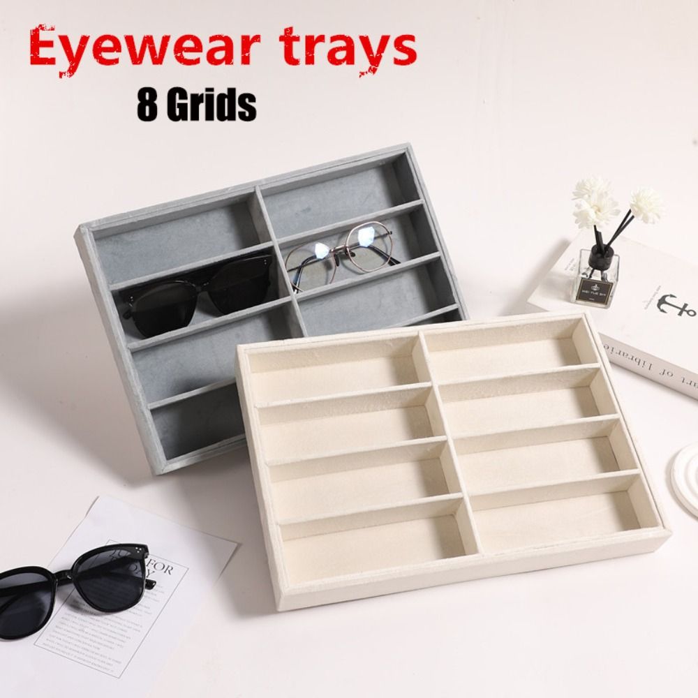 8 Grids Sunglass Organizer Gla - Men'S Accessories Organizer Tray ulasan dan harga