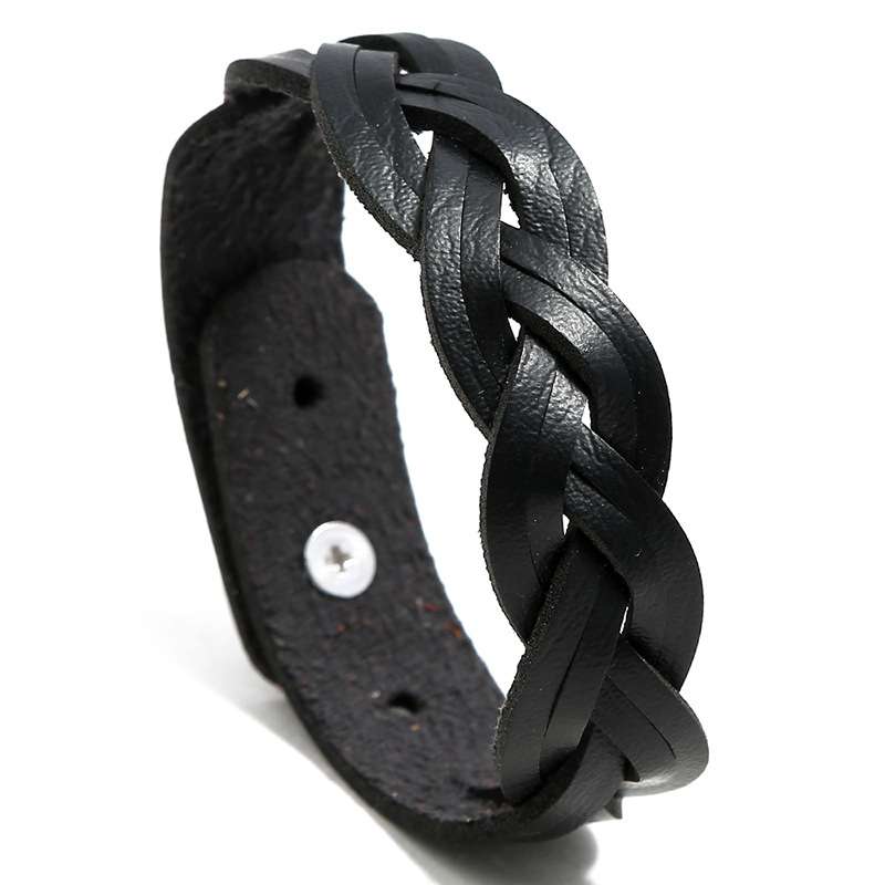 Leather Bracelet Adjustable Me - Men'S Accessories Cheap ulasan dan harga