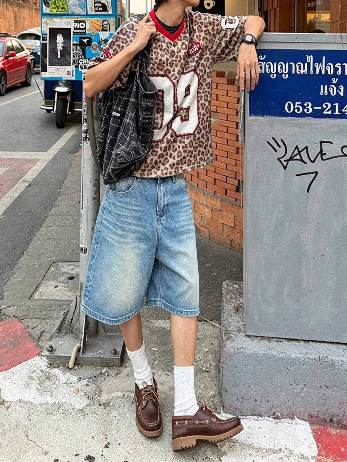 Soft Fabric Loose Fit Denim Ca - Men Accessories To Wear ulasan dan harga