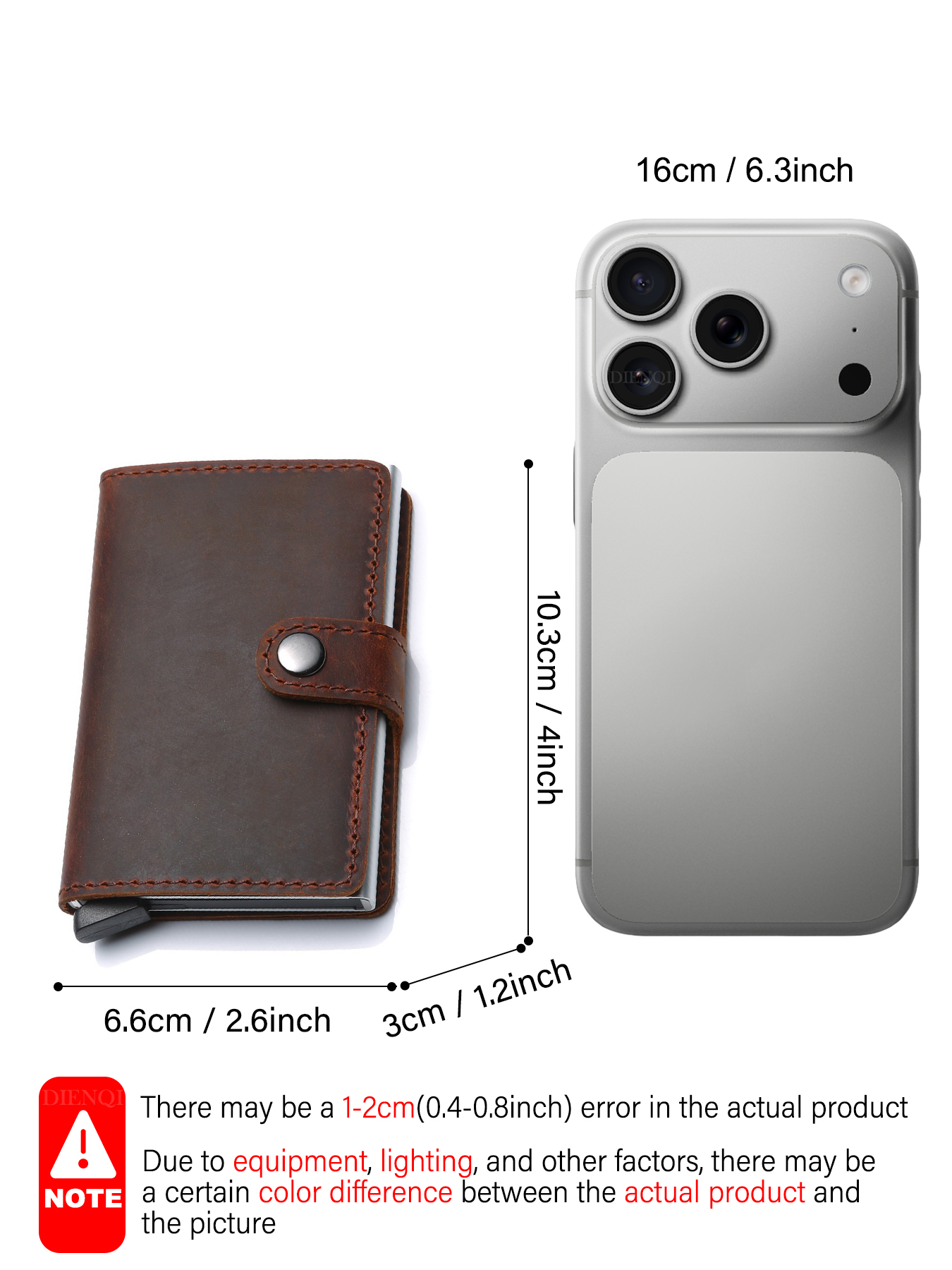 Real Leather Mens Wallet Money - Money Clip Slim ulasan dan harga