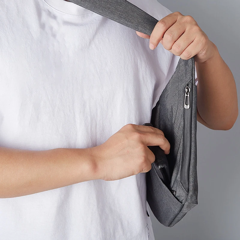 Anti-theft Shoulder Crossbody  - Men Accessories Box ulasan dan harga