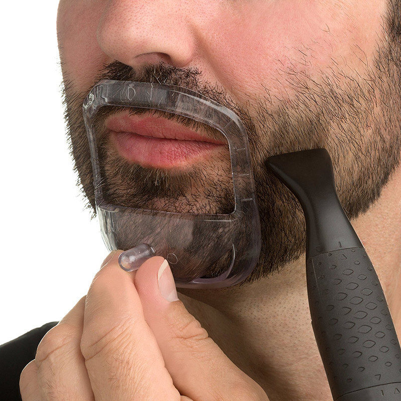 5pcs/set Transparent Beard Sty - Men Accessories Combo ulasan dan harga