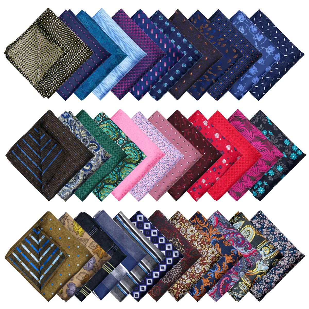 Elegant Men Pocket Square Luxu - Quality Men'S Accessories ulasan dan harga
