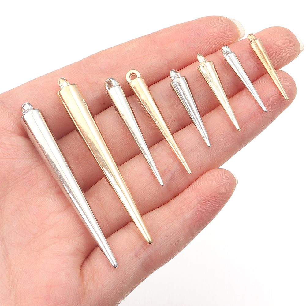 50-200pcs Cone Charms Pendants - Men'S Accessories Jewelry ulasan dan harga