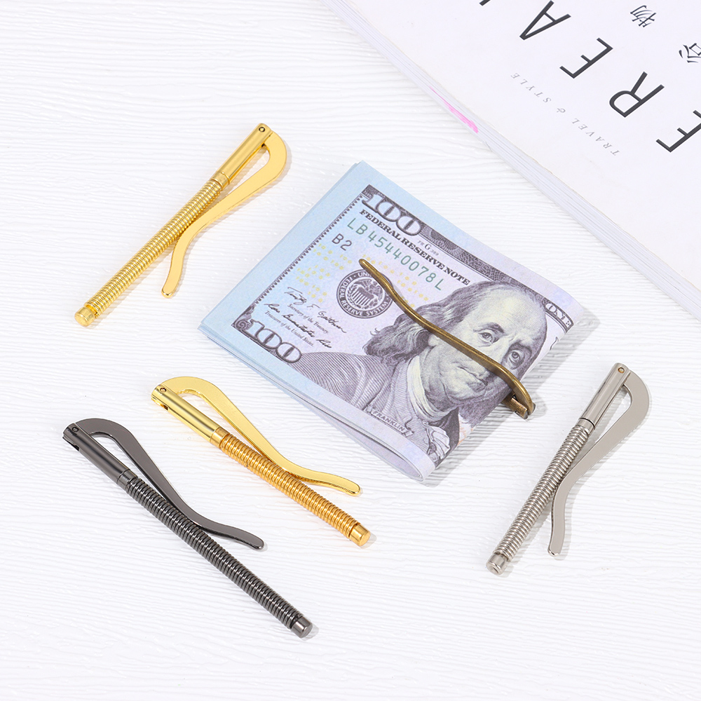 1Pc New Metal Bifold Money Cli - Money Clip Slim ulasan dan harga