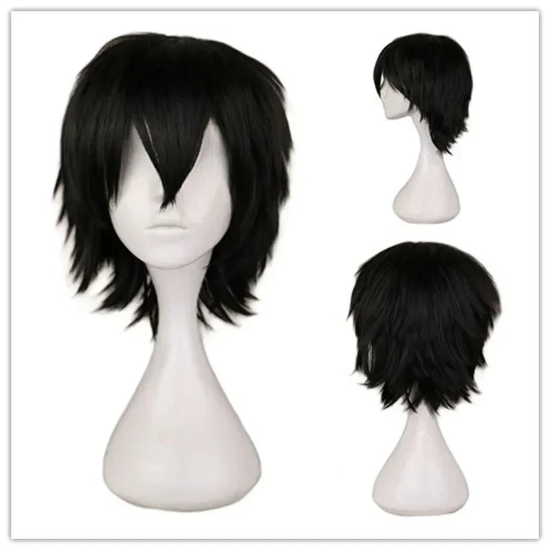 QQXCAIW Male Wig Black White P - Men Accessories Korea ulasan dan harga