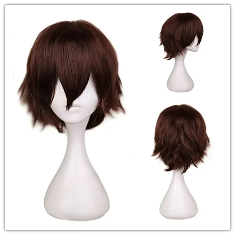 QQXCAIW Male Wig Black White P - Men Accessories Korea ulasan dan harga