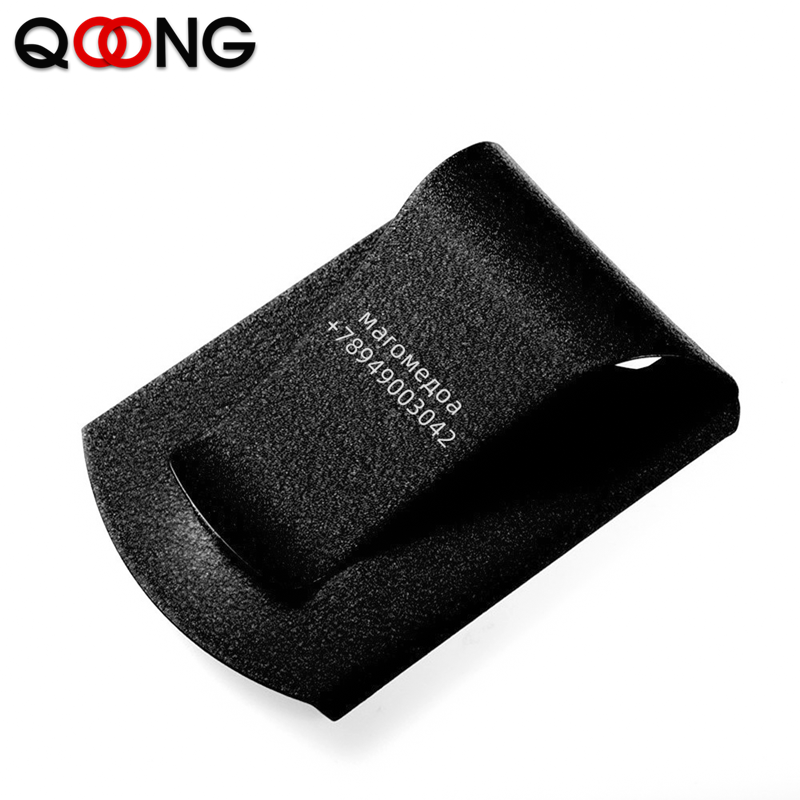 QOONG Custom Lettering Stainle - Money Clip Slim ulasan dan harga
