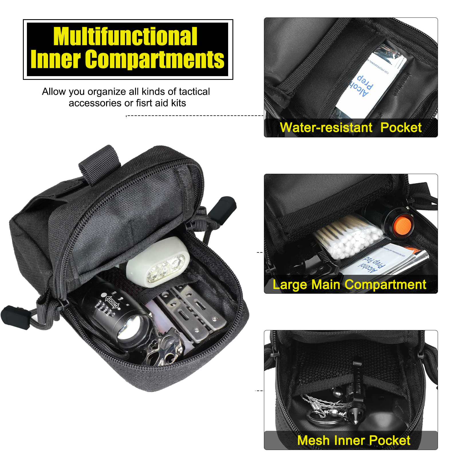 Tactical Molle Pouch Waist Bag - Men Accessories Box ulasan dan harga