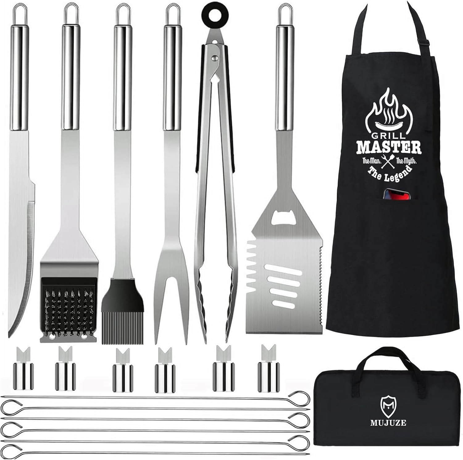 Grill Set with Apron for Men,  - Men Accessories Combo ulasan dan harga