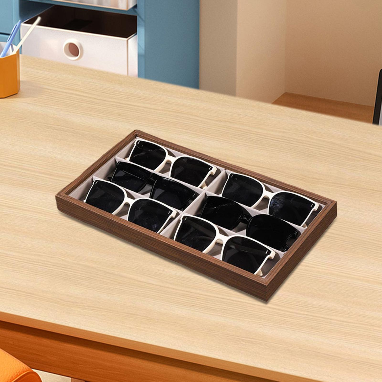 Eyeglasses Storage Tray 6 Slot - Men'S Accessories Organizer Tray ulasan dan harga