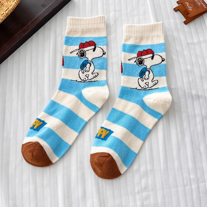 5 Pairs Cute Cartoon Snoopy An - Men Accessories To Wear ulasan dan harga