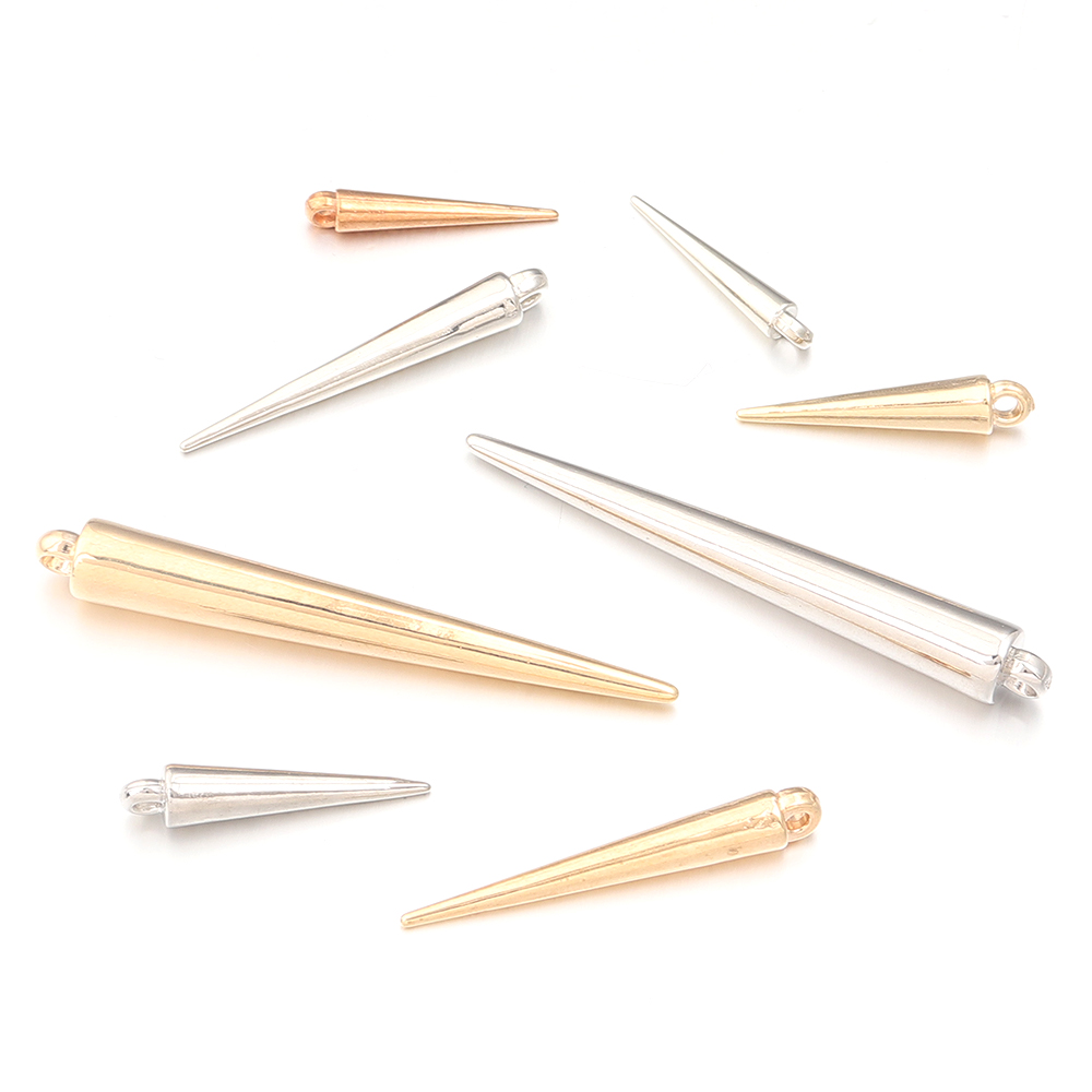 50-200pcs/lot CCB Plastic Cone - Men'S Accessories Jewelry ulasan dan harga