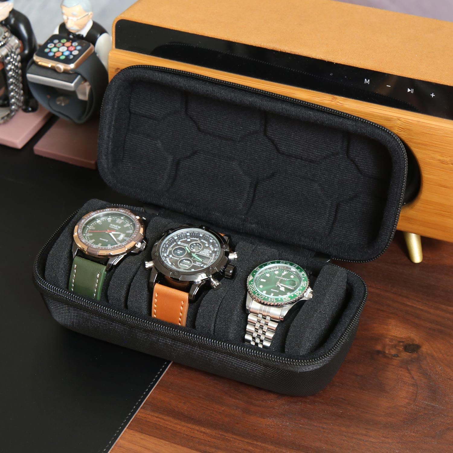 Watch Box Organizer For Men or - Men Accessories Box ulasan dan harga