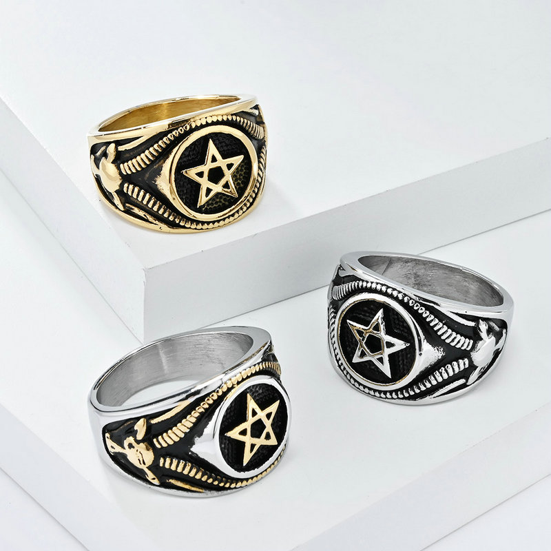 Men's Stainless Steel Dark Win - Men Accessories To Wear ulasan dan harga