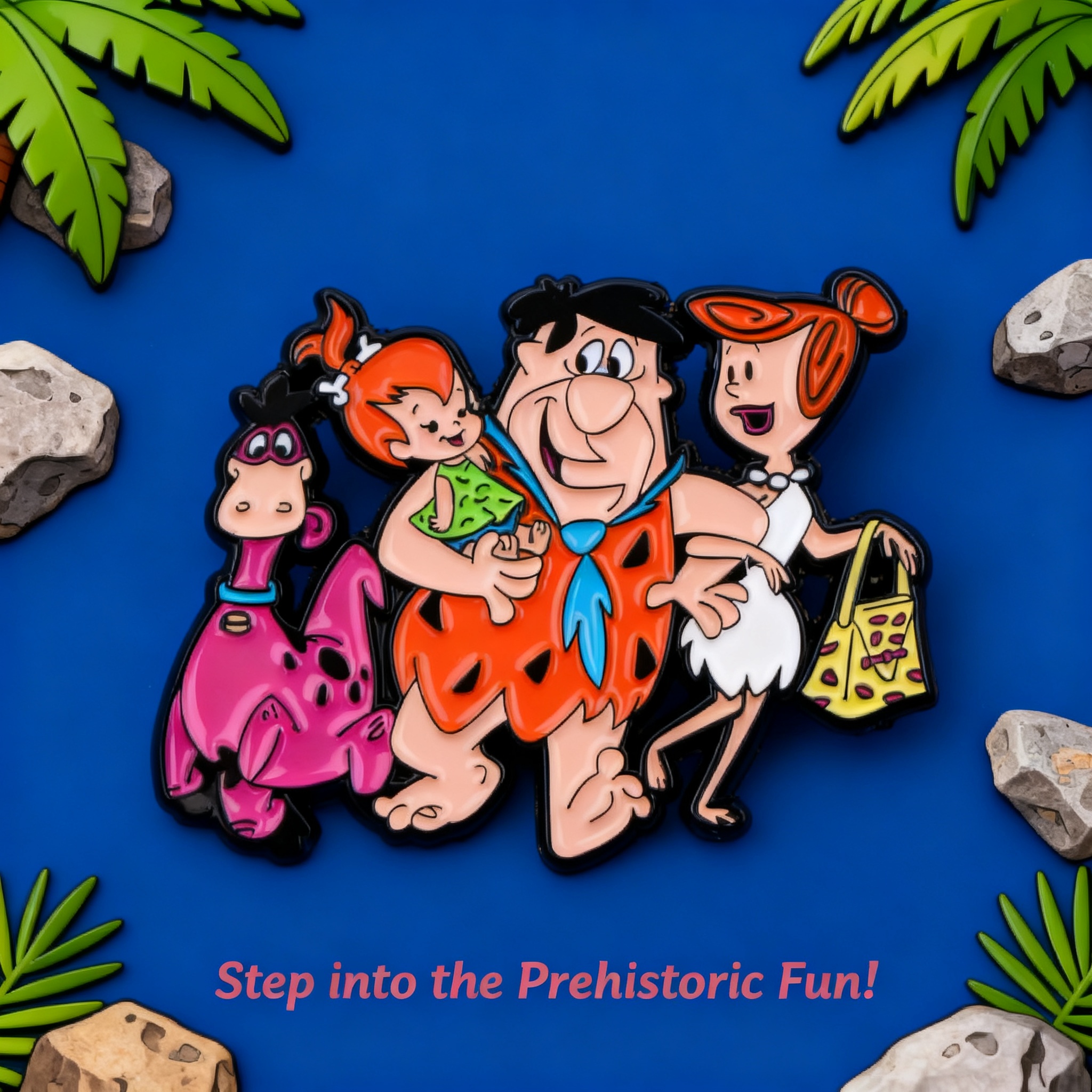 Cartoon Dinosaur Enamel Pin Ba - Men'S Accessories Jewelry ulasan dan harga