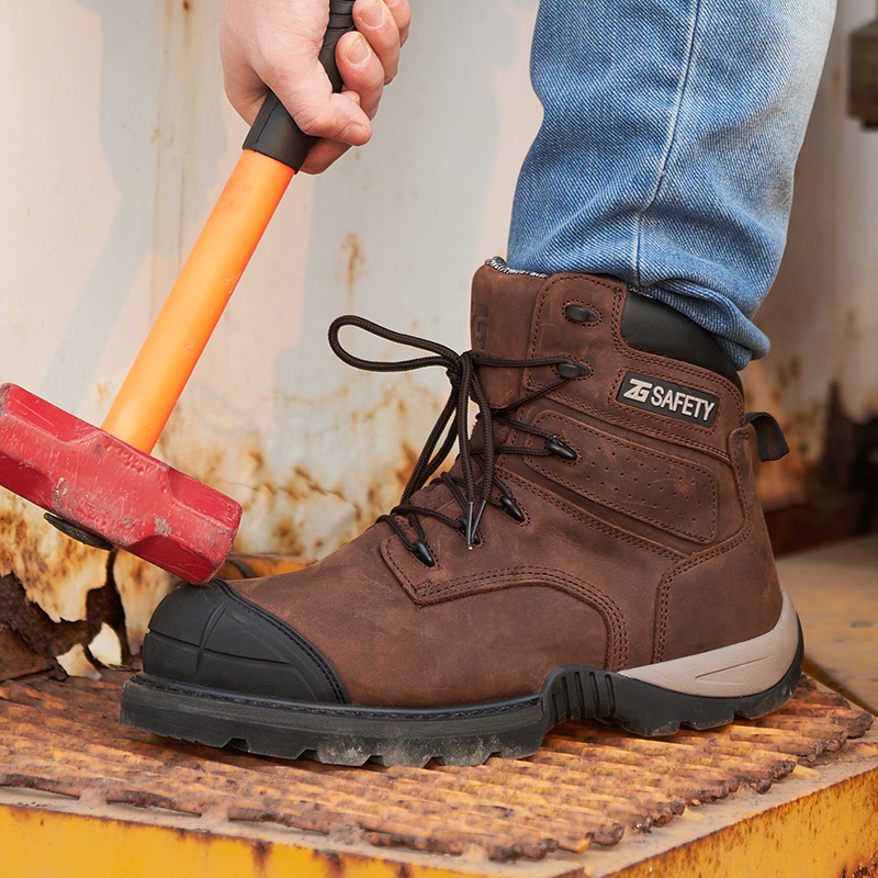 Cowhide Work Boots genuine lea - Men Accessories To Wear ulasan dan harga