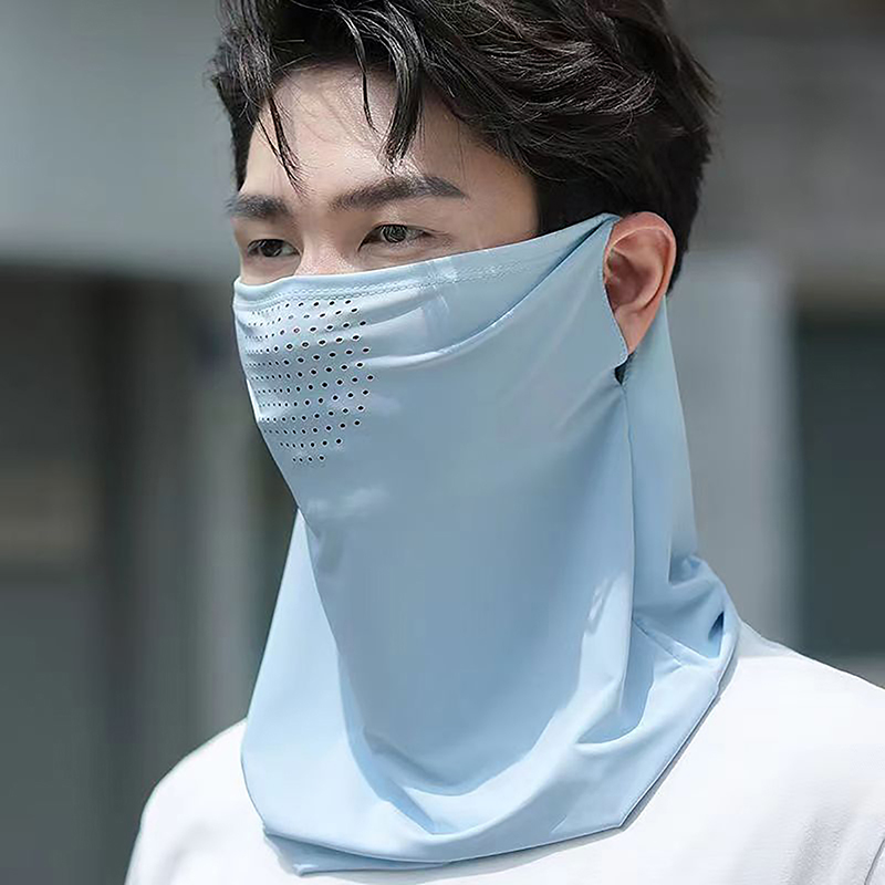 Ice Silk Sunscreen Mask With B - Men Accessories H&M ulasan dan harga