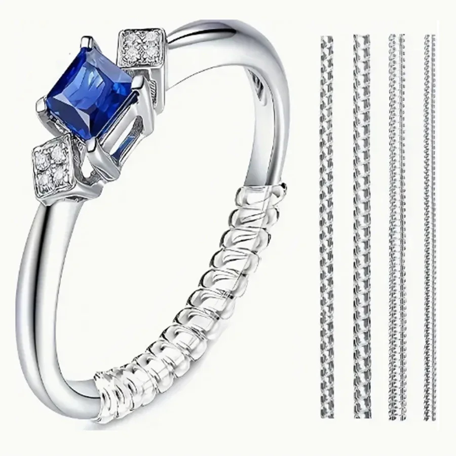 4/8pcs-Ring Size Adjuster-Invi - Men'S Accessories Jewelry ulasan dan harga
