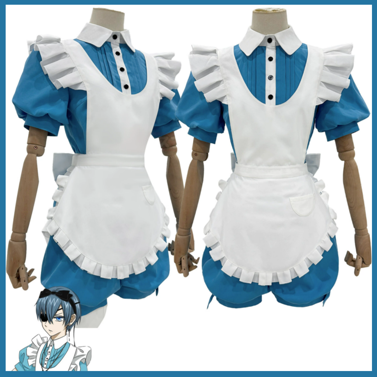 Anime Ciel Phantomhive Smile C - Men Accessories Korea ulasan dan harga