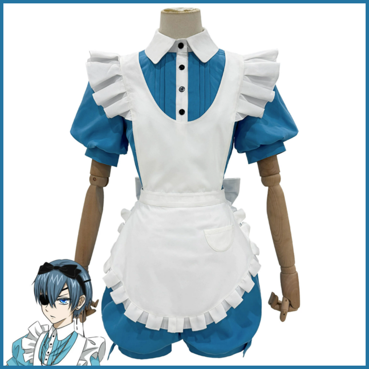Anime Ciel Phantomhive Smile C - Men Accessories Korea ulasan dan harga