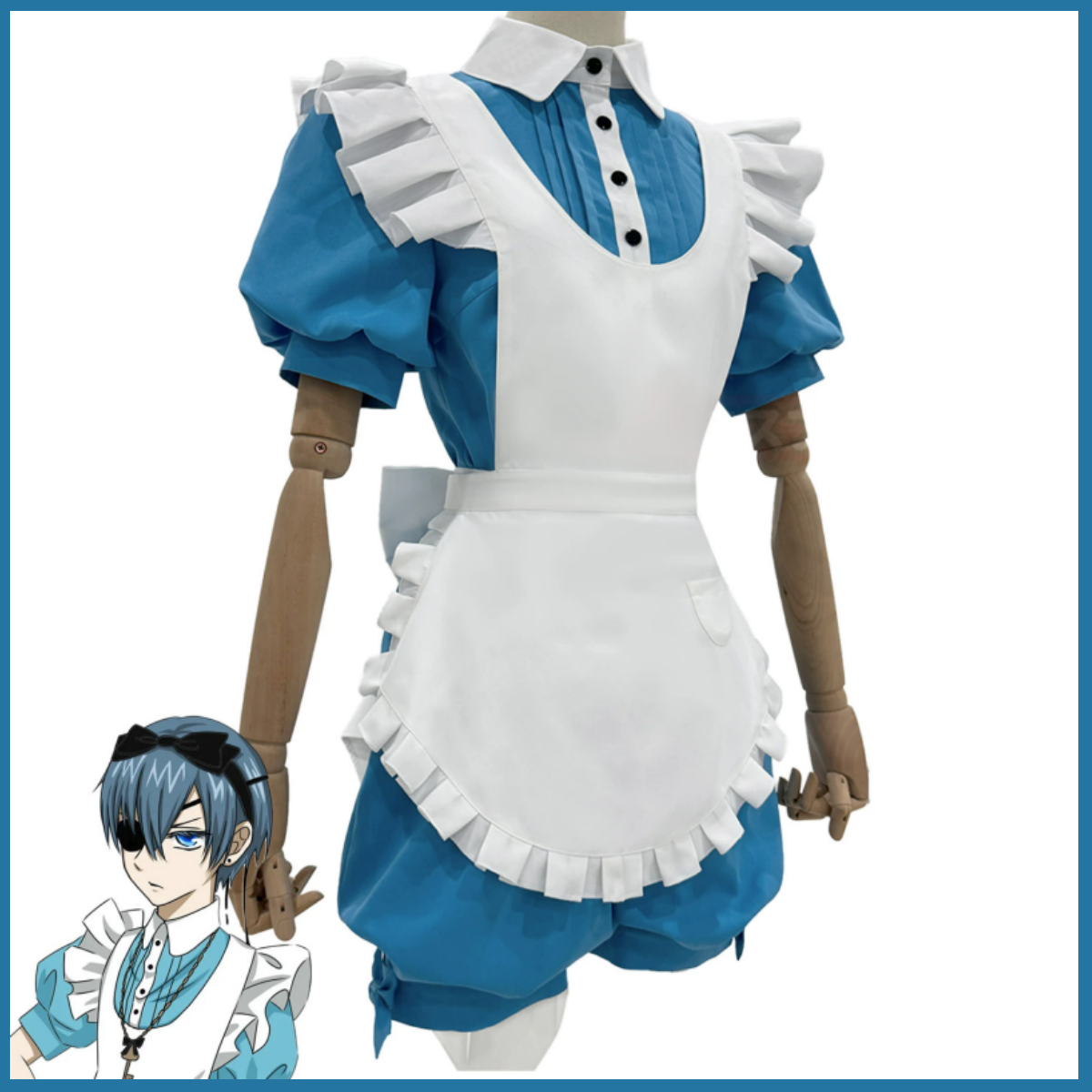 Anime Ciel Phantomhive Smile C - Men Accessories Korea ulasan dan harga