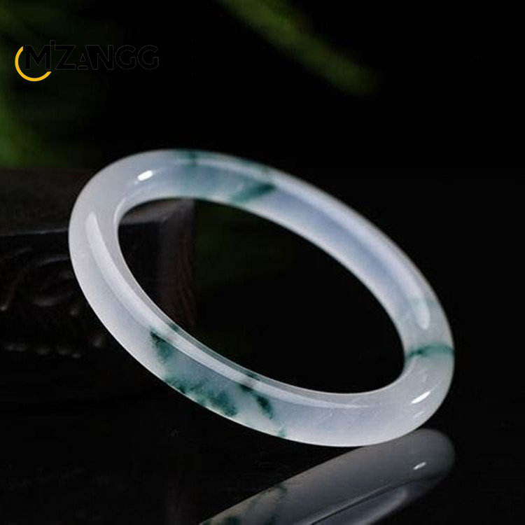 Natural Green Jadeite Bangle J - Quality Men'S Accessories ulasan dan harga