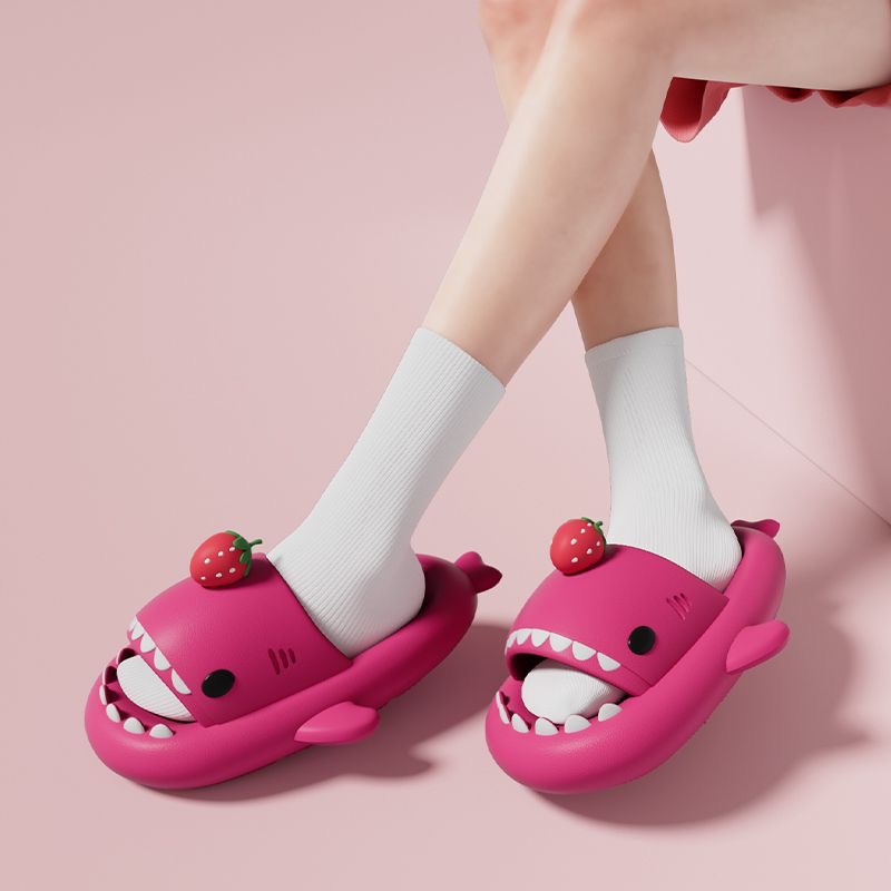 Cute Shark Slippers for Women  - Men Accessories To Wear ulasan dan harga