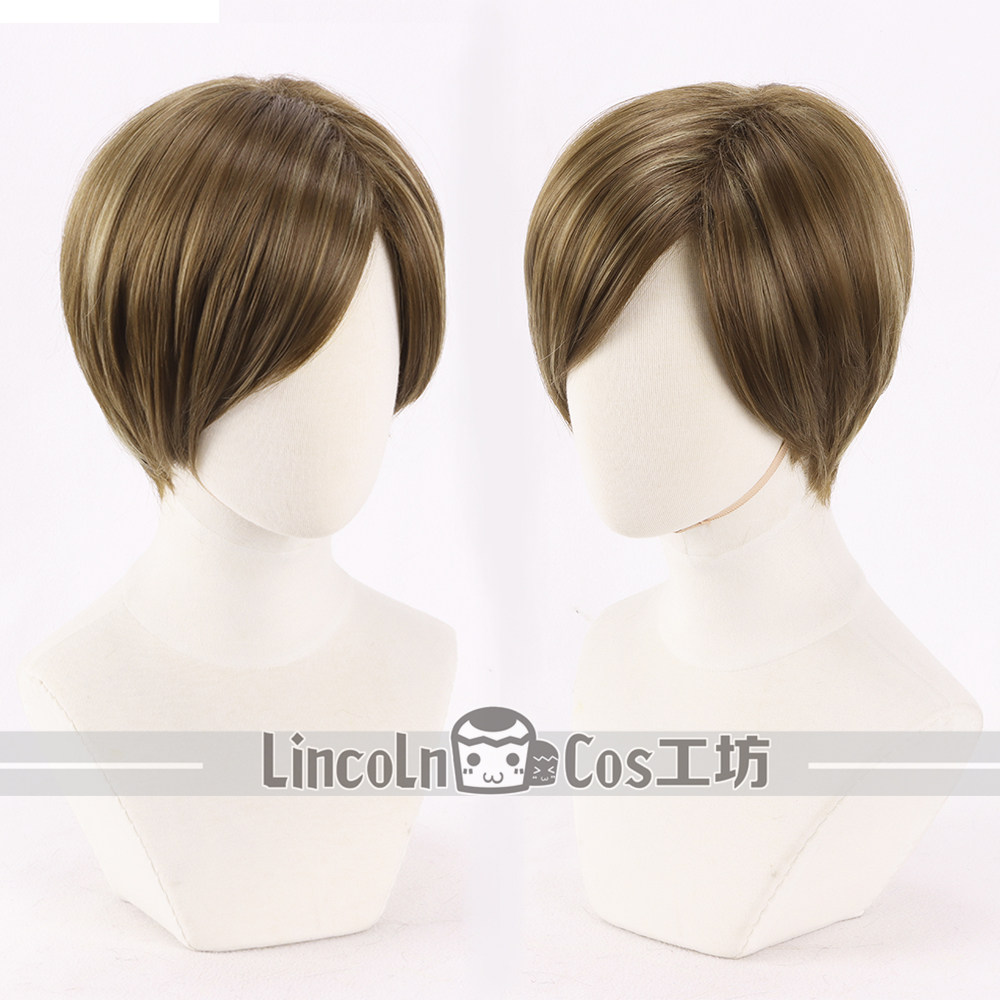 Anime Leon Cosplay Wig Ash Mil - Men Accessories Korea ulasan dan harga