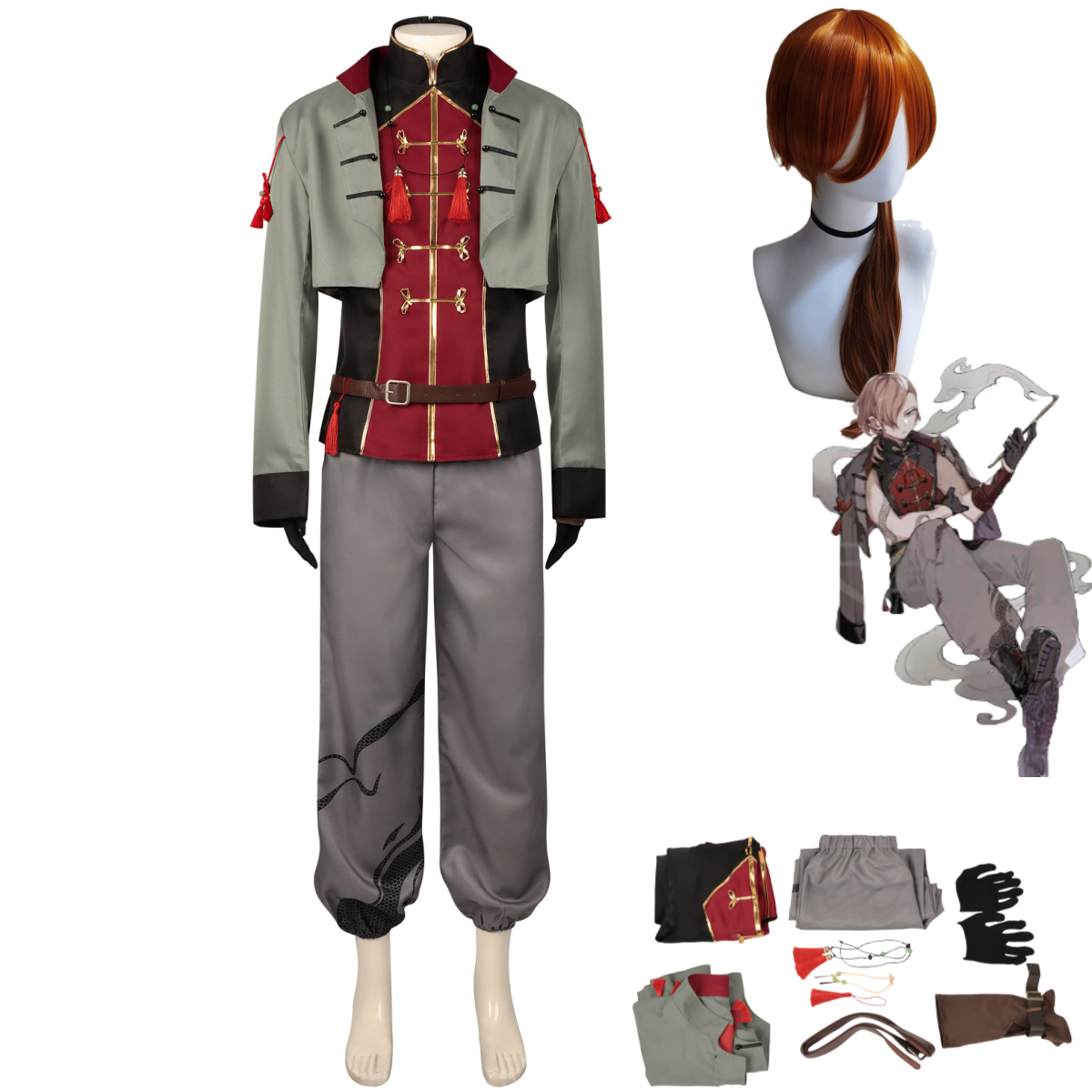 Anime Bungo Stray Dogs Nakahar - Men Accessories Korea ulasan dan harga