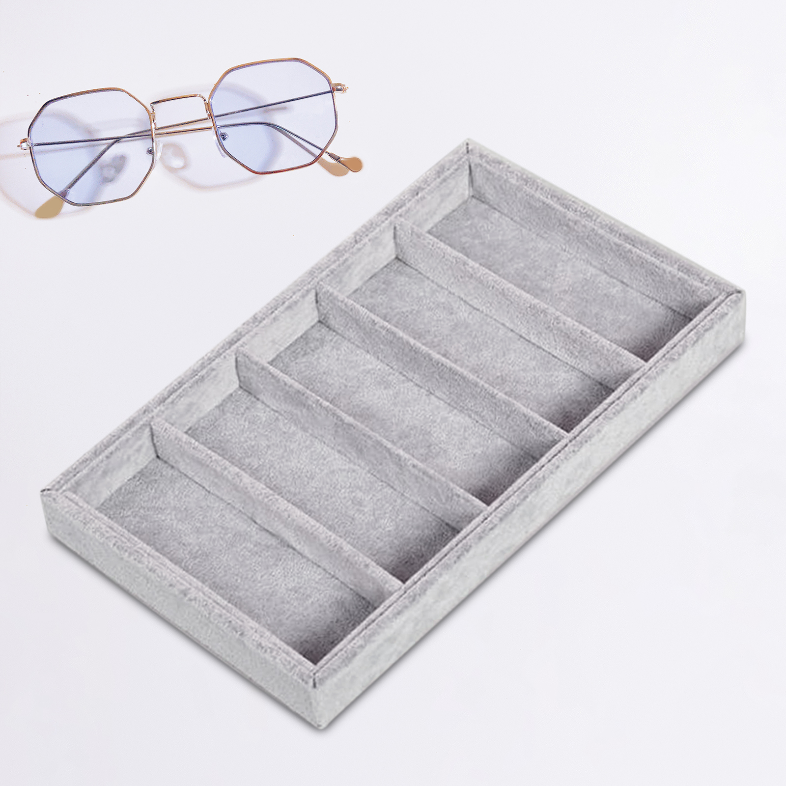 Glasses Display Tray Eyewear S - Men'S Accessories Organizer Tray ulasan dan harga