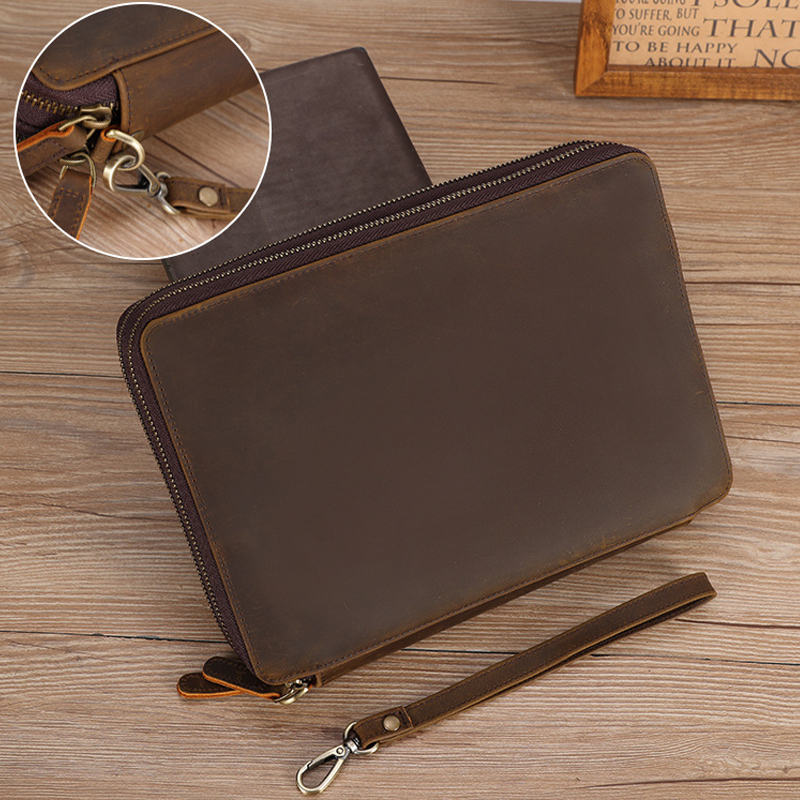 Full Grain Leather Travel Cabl - Men Accessories Box ulasan dan harga